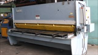 Wysong Tru Fab Shear - 1/4" x 10 gauge Hydraulic Power Squaring Shear