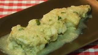 Receta de rape en salsa de almendras