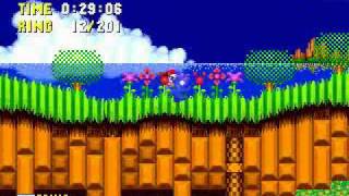 Sonic 2 Delta Walkthrough part 2 - Emerald Hill Zone
