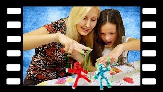 Сами делаем мультфильм! Набор Стикботы.  stikbot studio