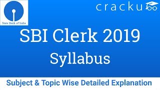 SBI Clerk Syllabus 2019 - Exam Pattern