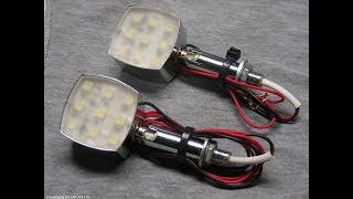 Самодельные поворотники на мотоцикле Stels Flex 250