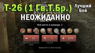 Т-26 (1 Гв.Т.Бр.) Лучший бой War Thunder #65 | НЕОЖИДАННО