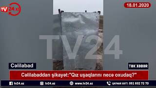 Müəllimlər ayaqyoluna qonşuya gedir"Cəlilabadda biabırçılıq...