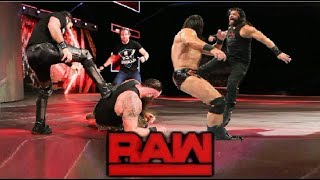 The Shield vs Braun , Drew & Dolph Fight Highlights - WWE Raw Latest Today Highlights