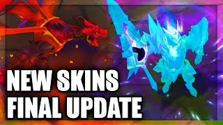 All New Skins Final Update Dragon Master Swain and Dark Star Jarvan IV (League of Legends)