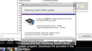 How to update BIOS Version in Samsung Laptop (Firmware - Flash ROM - MICOM)