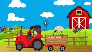 Загадки про овощи для детей ?Трактор на ферме ?Стихи про овощи для малышей/Алиса Звукова