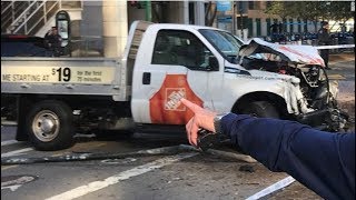 Breaking News: A Truck Strikes Multiple People In Lower Manhattan