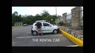 Driving in Dominican Republic with Cute Dominican Girl