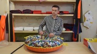Как правильно накачать тюбинг
