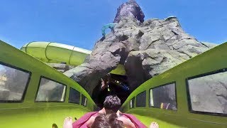 Krakatau Aqua Coaster FULL POV at Volcano Bay, Universal Orlando