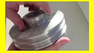 Изготовление шкива из алюминия
