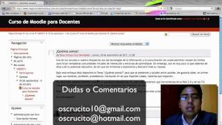 Crear Foros En Moodle
