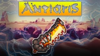 THE STRONGEST ANTIARIS MOD WEAPON VS. BOSSES ! TERRARIA - SOLAR FLAME CLAYMORE