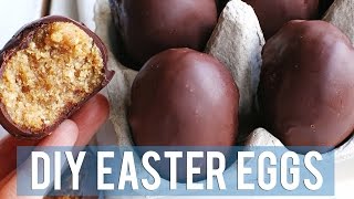 Peanut Butter Chocolate Eggs | DIY EASTER EGGS