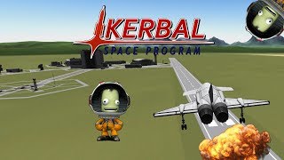 КАК ПОСТРОИТЬ САМОЛЕТ? БОМБАНУЛО ПРИ ПОСАДКЕ - Kerbal Space Program #3