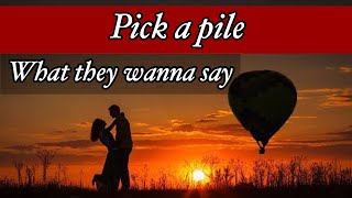 Pick a pile- what ur person want to say-charms+initials✌?❤️????timeless reading-Hindi✌?❤️