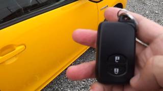トヨタ アクア スマートキー検証 試乗レポート TOYOTA AQUA TEST RIDE