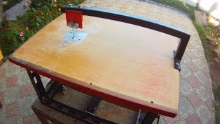 Столик для электролобзика.Своими руками.Часть 1.Jigsaw Table.With his own hands.
