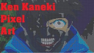 Tokyo Ghoul | Ken Kaneki | Pixel Art (2)