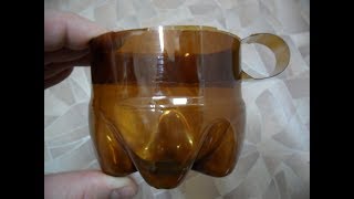 Как сделать кружку из пластиковой бутылки