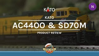 N Scale Kato AC4400CW and SD70M