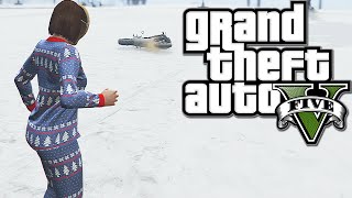 GTA V Online - Guerra De Bola De Neve & Fogos de Artifício