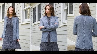 Кардиган Реглан Спицами 2019 / Cardigan Raglan Spitsami / Strickjacke Raglan Spitsami