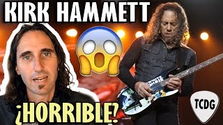 ¿Es KIRK HAMMETT Un Guitarrista HORRIBLE? VER VIDEO COMPLETO!