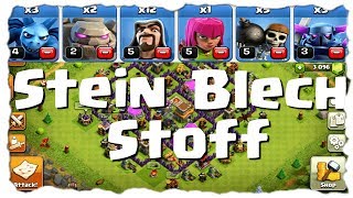 STEIN - STOFF - BLECH ➡ GOWIPE | Clash of Clans Deutsch | Let´s Play COC