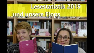 Lesestatistik 2019 & unsere Flops