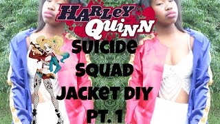 Suicide Squad Harley Quinn Cosplay | Jacket Tutorial |