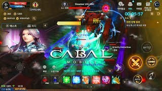 Cabal Mobile 카발 모바일 - Force Archer Max Level 139 Dungeons 110 Steamer Crazy Gameplay English