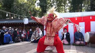 国重要無形民俗文化財 奉納神楽 駈仙神楽 Ⅱ 1/2 豊前岩戸神楽蛎瀬神楽（かきせかぐら） (於)薦神社