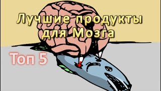Топ 5 Лучших Продуктов для Мозга!