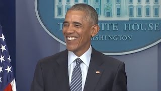 Obama First Press Conference Since Trump Election | Full Presser