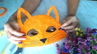 3D Pen 3Д ручка.  Маска Лисенка