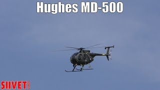 Hughes MD-500 Light Scout & Attack Helicopter Display #2 - Satakunta 2018