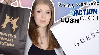 MEGA SHOPLOG met LUSH, ACTION, GUCCI, GUESS en meer ? | Make Me Blush
