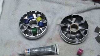 ATTENTION: RACING VARIATOR CLARIFICATION! NO GRAPHITE EVER..
