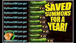 SUMMONERS WAR : A Year Of Saving Summons...