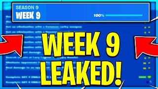FORTNITE SEASON 9 WEEK 9 CHALLENGES LEAKED! WEEK 9 ALL CHALLENGES EASY GUIDE! (Fortnite Challenges)