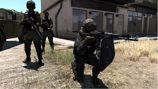 Зачистка Деревни СПЕЦНАЗОМ АЛЬФА ! В Игре Симуляторе Arma 3 Мод СпН
