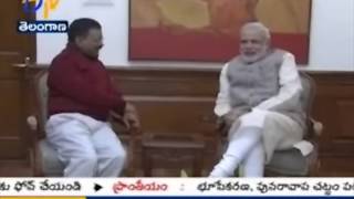 AAP Cheif Aravind Kejriwal Invites Prime Minister Narendra Modi For His Swearing In Ceremony