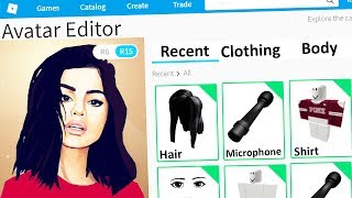 MAKING SELENA GOMEZ A ROBLOX ACCOUNT