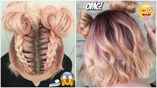 PEINADOS TUMBLR FÁCILES PARA CABELLO CORTO 2017 #1 cute hairstyles