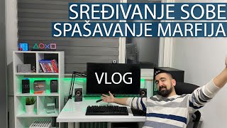 SREDJUJEM SOBU, PAS ŠTUCA 24h :/ | VLOG