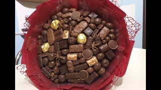 Мастер - класс : шоколадный букет своими руками  - лучший вкусный подарок!