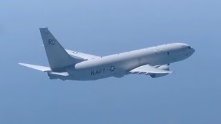 Перехват российским истребителем самолёта-разведчика США над Чёрным морем — видео